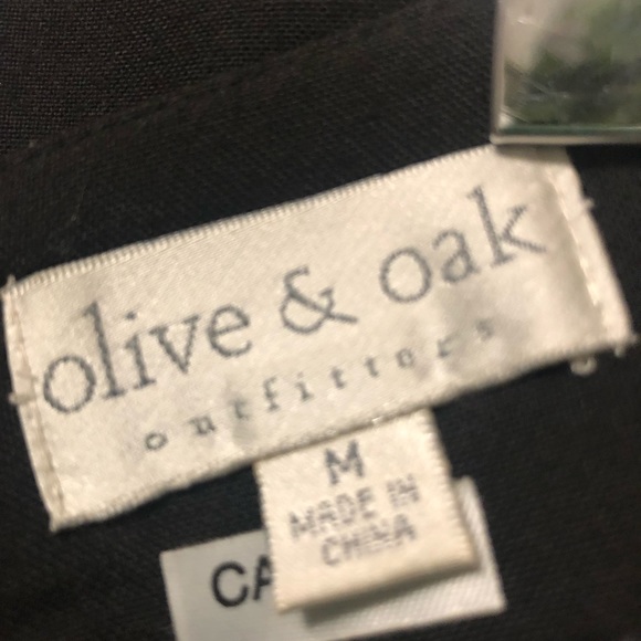 Olive and Oak black peplum skirt. - Picture 6 of 6